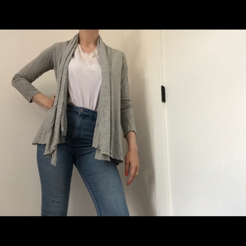 Forever 21 Bohemian Style Open Front Cardigan - Picture 3 of 13